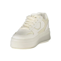 Blauer White Leather Women Sneaker - Sneakers