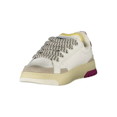 Blauer White Leather Women Sneaker - Sneakers