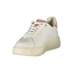 Blauer White Leather Women Sneaker - Sneakers