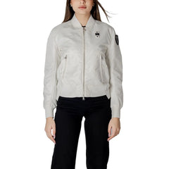 Blauer White Polyamide Jackets & Coat - IT38|XS