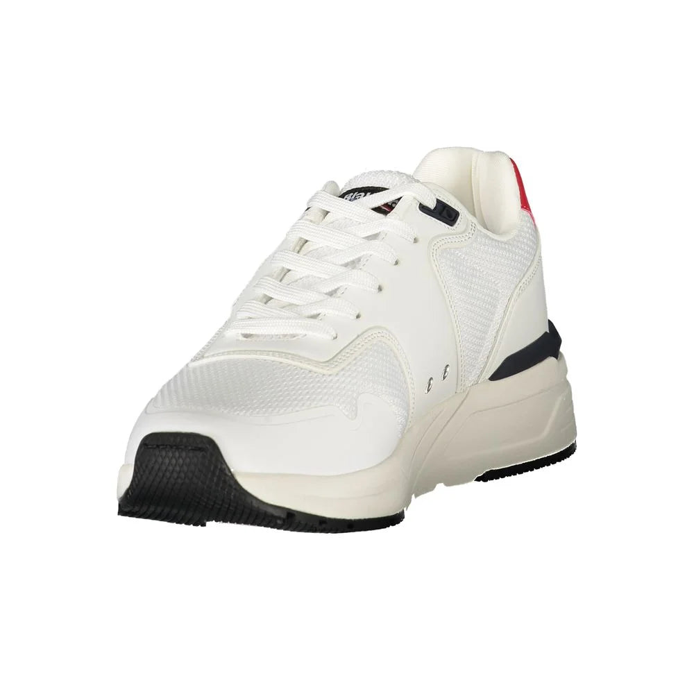 Blauer White Polyester Men Sneaker - Sneakers