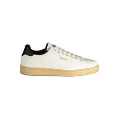 Blauer White Polyester Sneaker - EU46