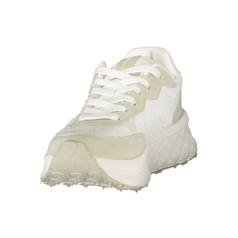 Blauer White Polyester Women Sneaker - Sneakers