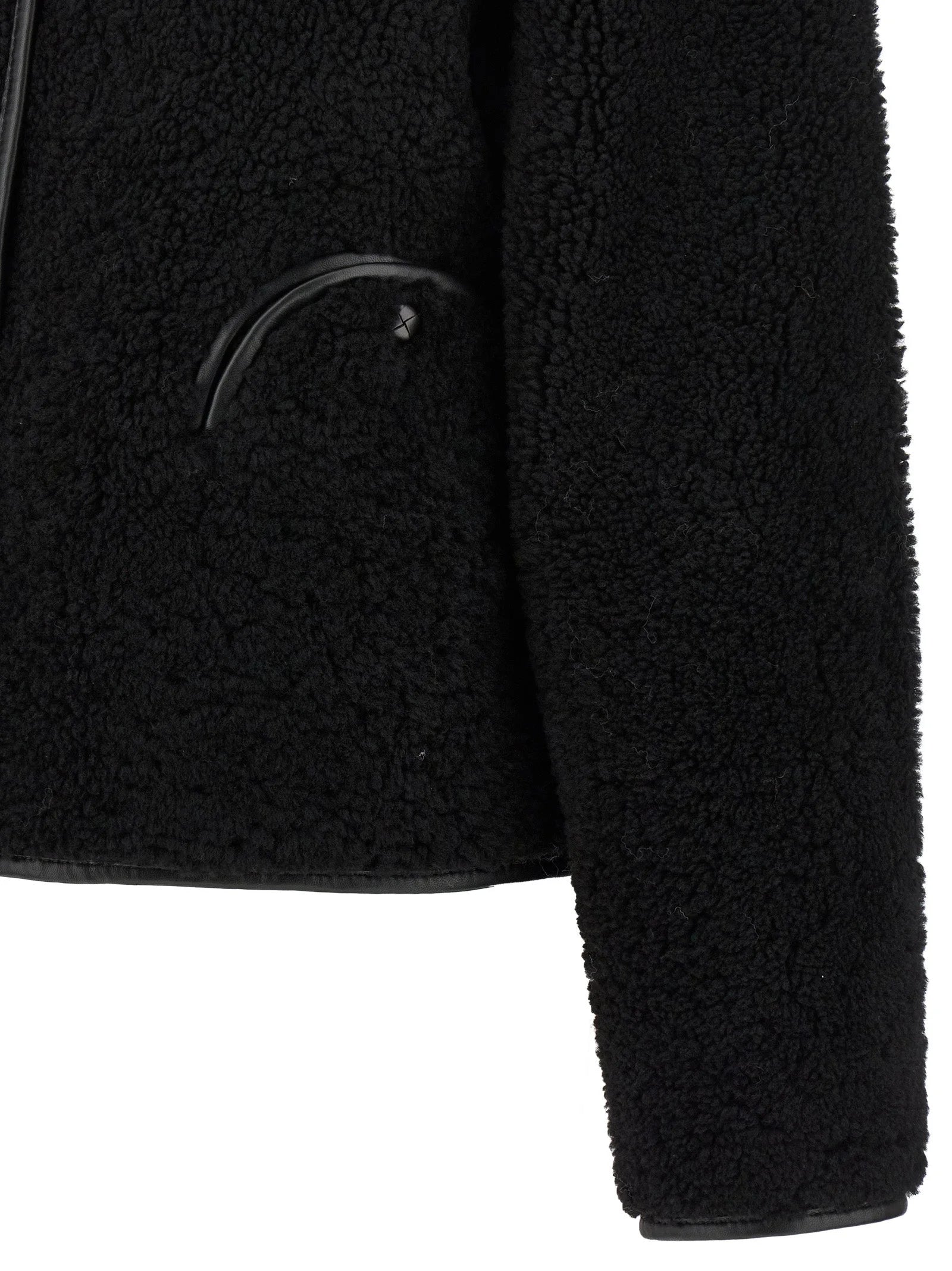 Blazé Milano Black Lamb Leather Shell Jacket - 2