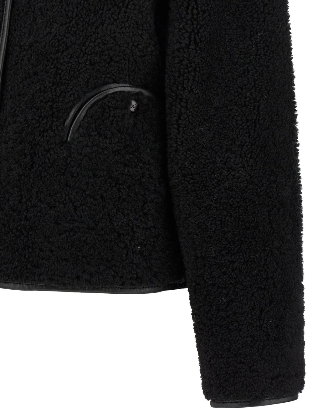 Blazé Milano Black Lamb Leather Shell Jacket - 2