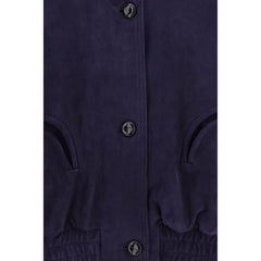 Bomber Blazé Milano bleu en laine Ovis Aries Aries - Vestes Bomber