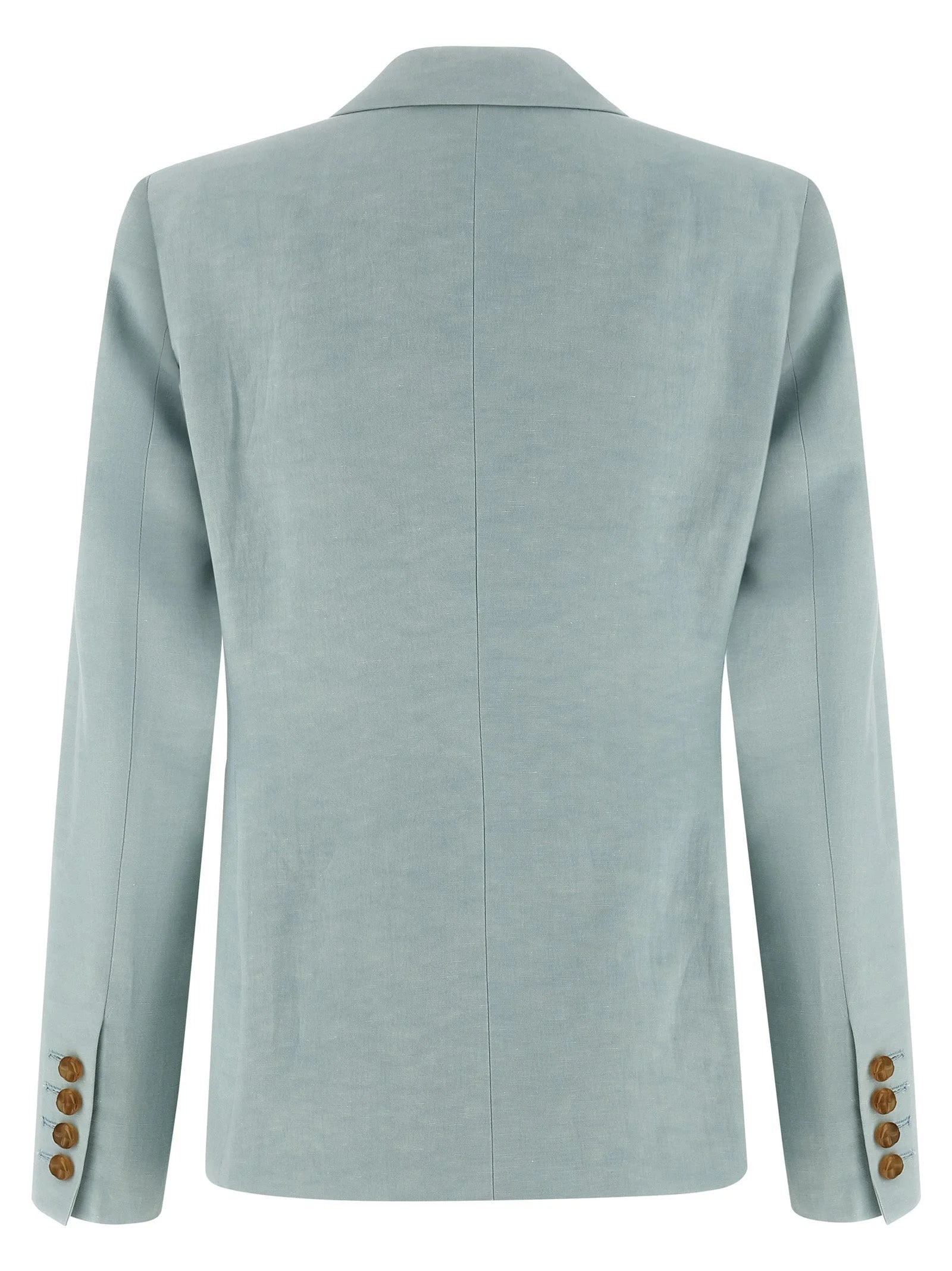 Blazé Milano Blue Silk Blazer - 2
