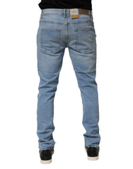 Blend Light Blue Twister Low Waist Slim Fit Men Denim Jeans - Jeans