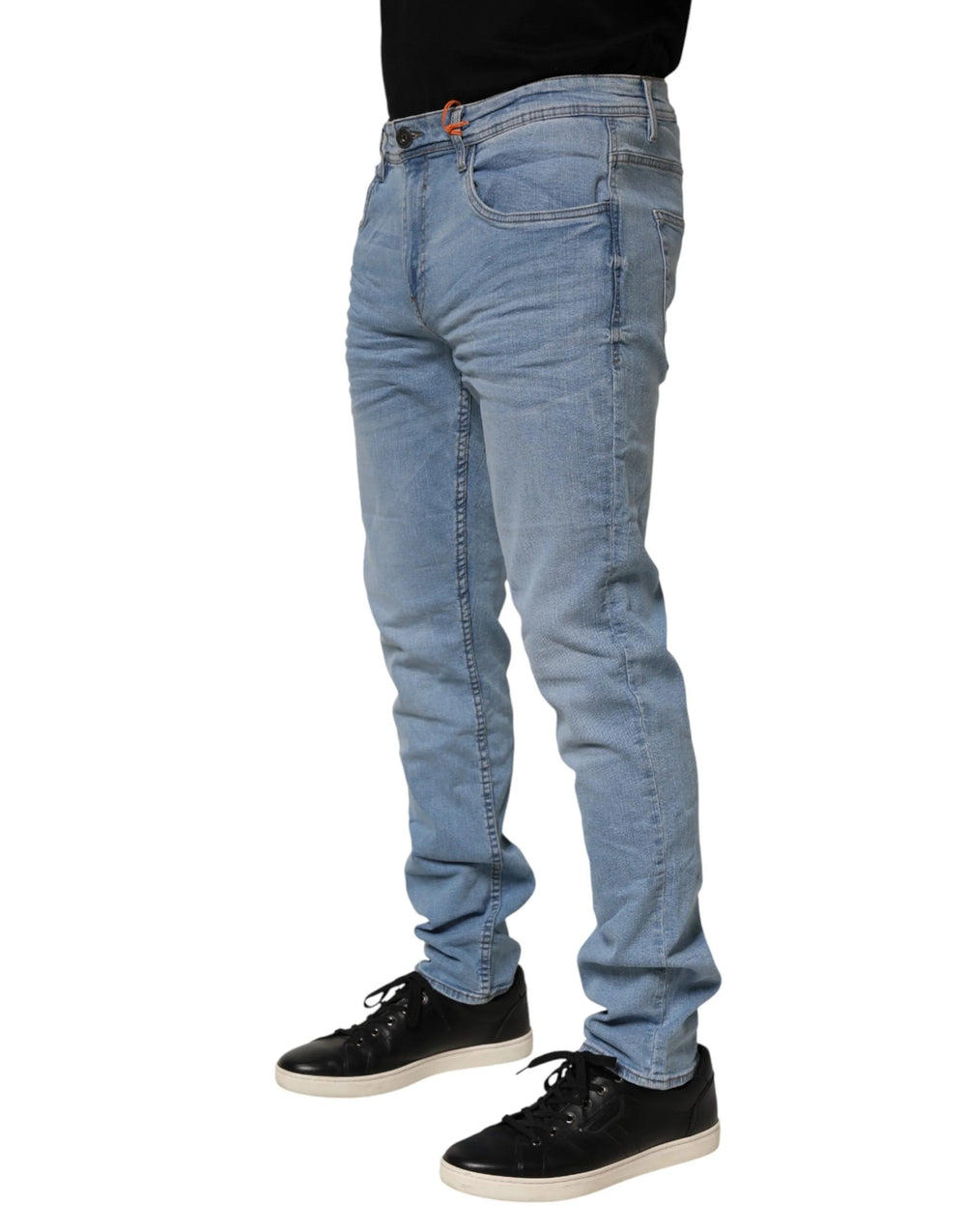Blend Light Blue Twister Low Waist Slim Fit Men Denim Jeans - Jeans