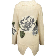 Blugirl Beige Wool Sweater - Cardigans
