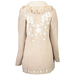 Blugirl Beige Wool Sweater - XL - Cardigans
