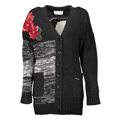Blugirl Black Wool Sweater - Cardigans