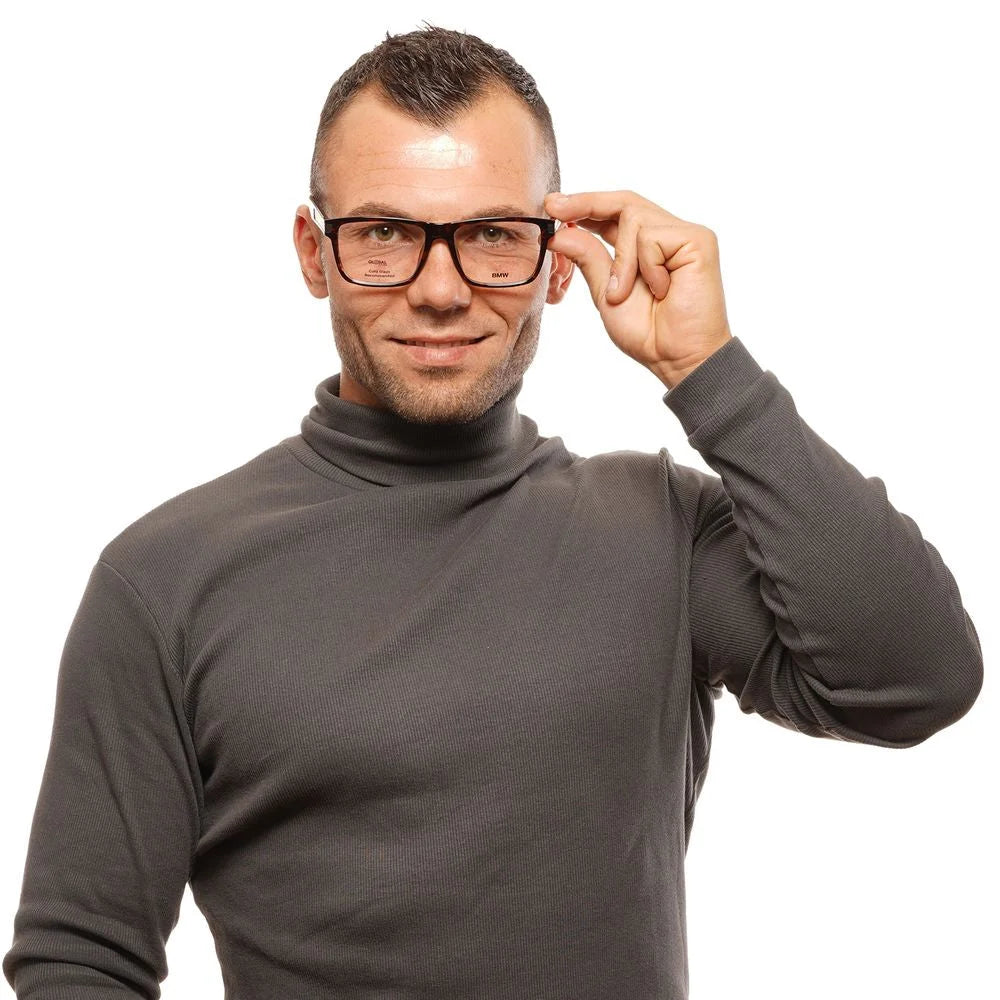BMW Brown Men Glasses Frame - Eyeglasses