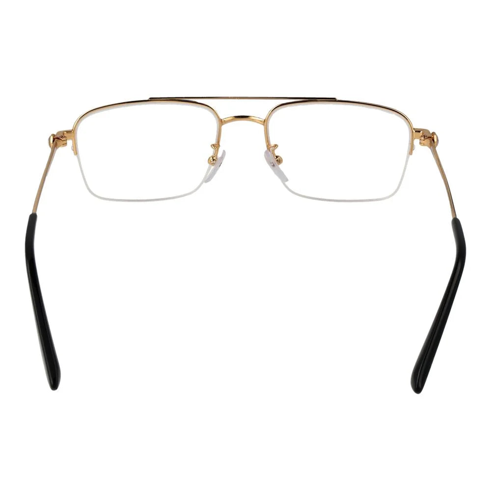 BMW Gold Men Glasses Frame - Eyeglasses