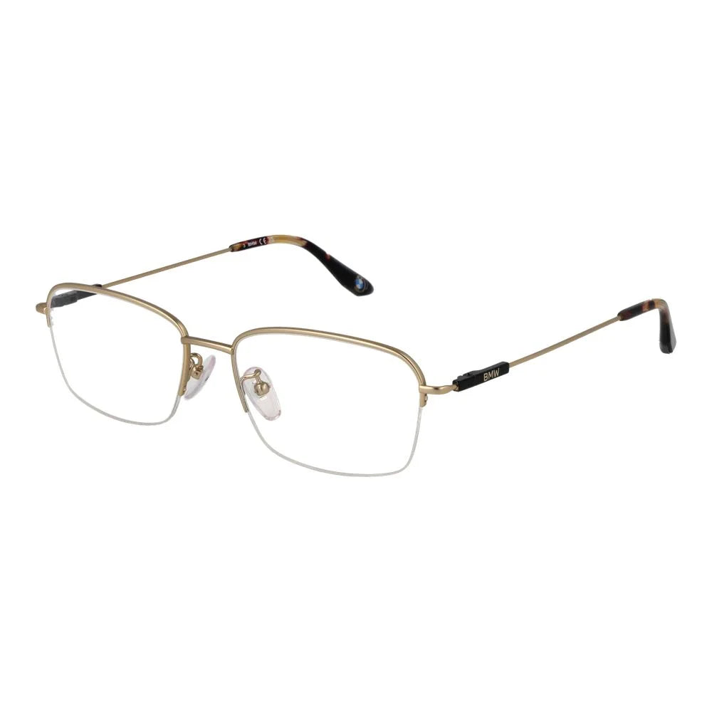 BMW Gold Men Glasses Frame - Eyeglasses