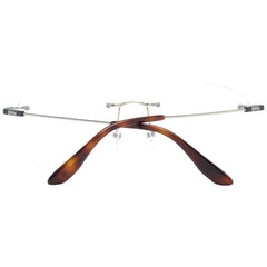 BMW Gold Men Glasses Frame - Eyeglasses