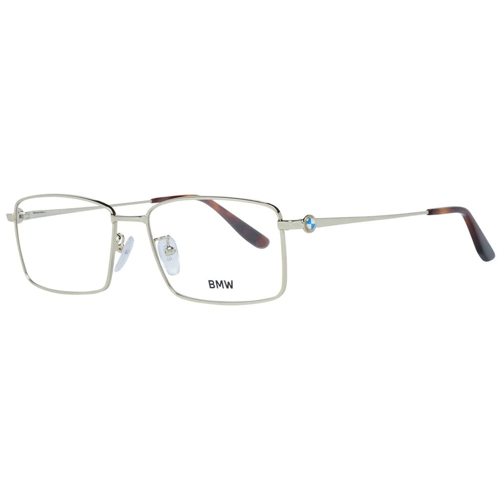 BMW Gold Men Glasses Frame - Eyeglasses