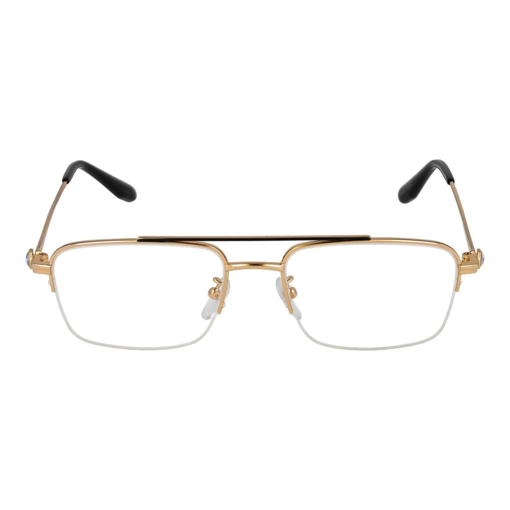BMW Gold Men Glasses Frame - Eyeglasses