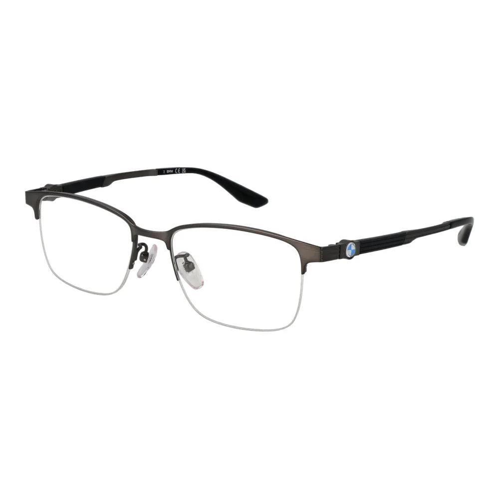 BMW Gray Men Glasses Frame - Eyeglasses