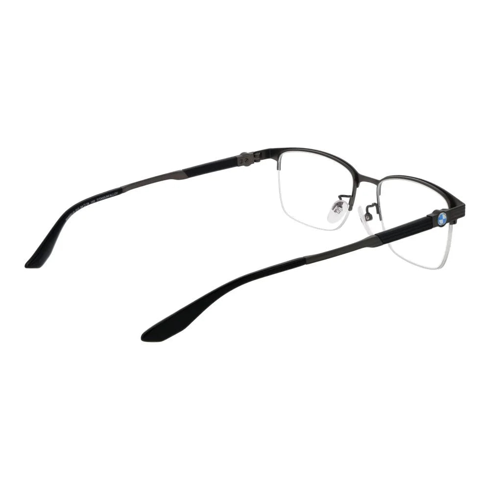BMW Gray Men Glasses Frame - Eyeglasses