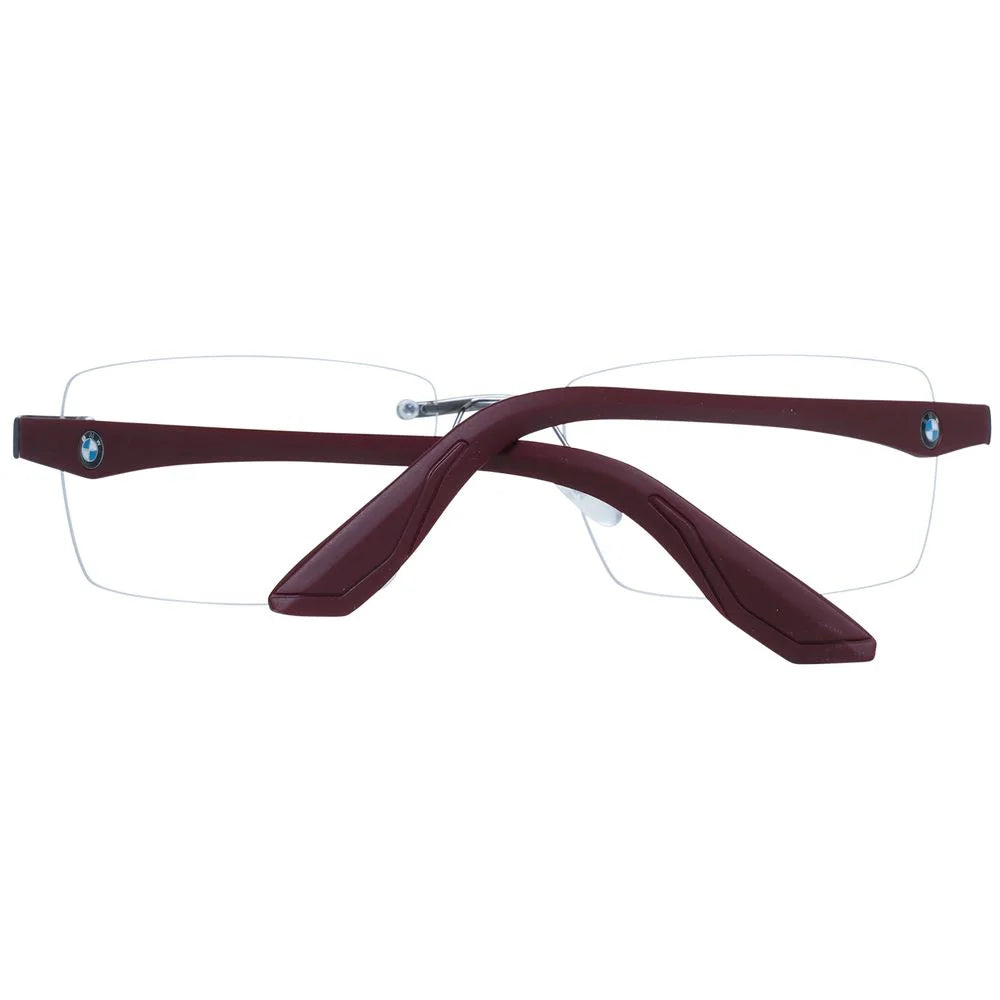 BMW Gray Men Glasses Frame - Eyeglasses