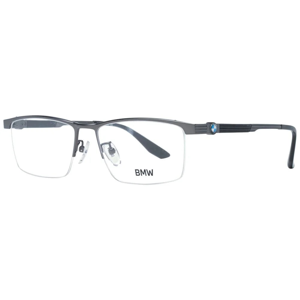 BMW Gray Men Glasses Frame - Eyeglasses