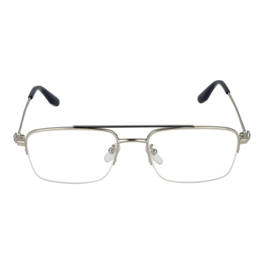 BMW Gray Men Glasses Frame - Eyeglasses