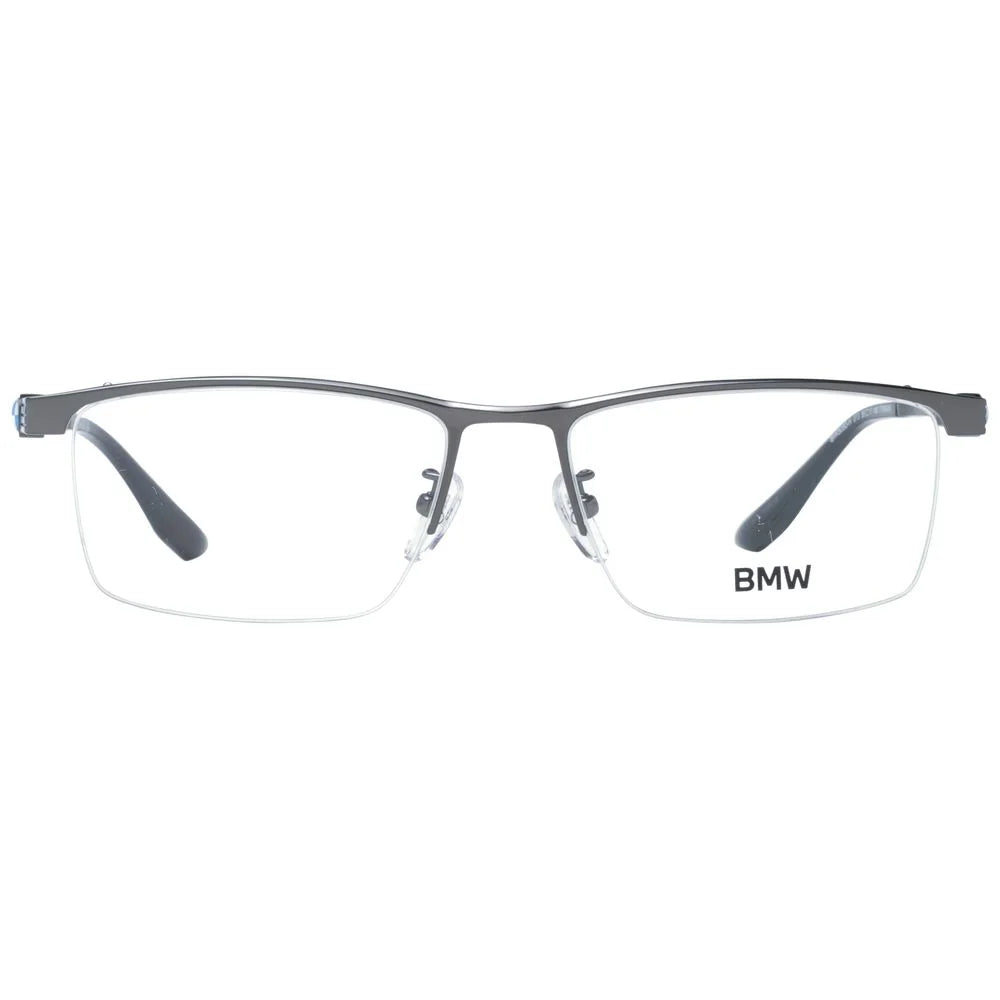 BMW Gray Men Glasses Frame - Eyeglasses
