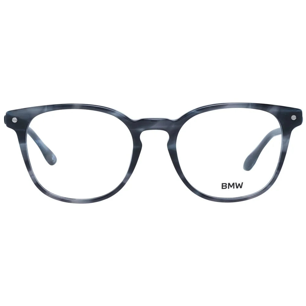 BMW Gray Men Glasses Frame - Eyeglasses