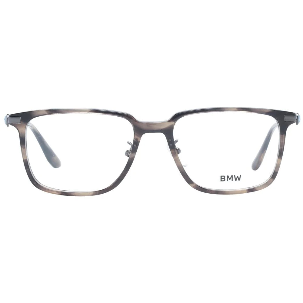 BMW Gray Men Glasses Frame - Eyeglasses