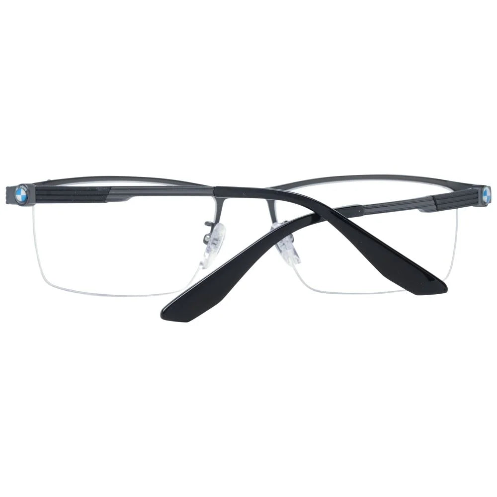 BMW Gray Men Glasses Frame - Eyeglasses