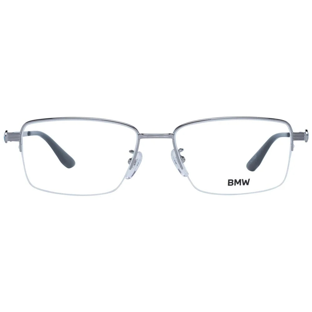 BMW Silver Men Glasses Frame - Eyeglasses