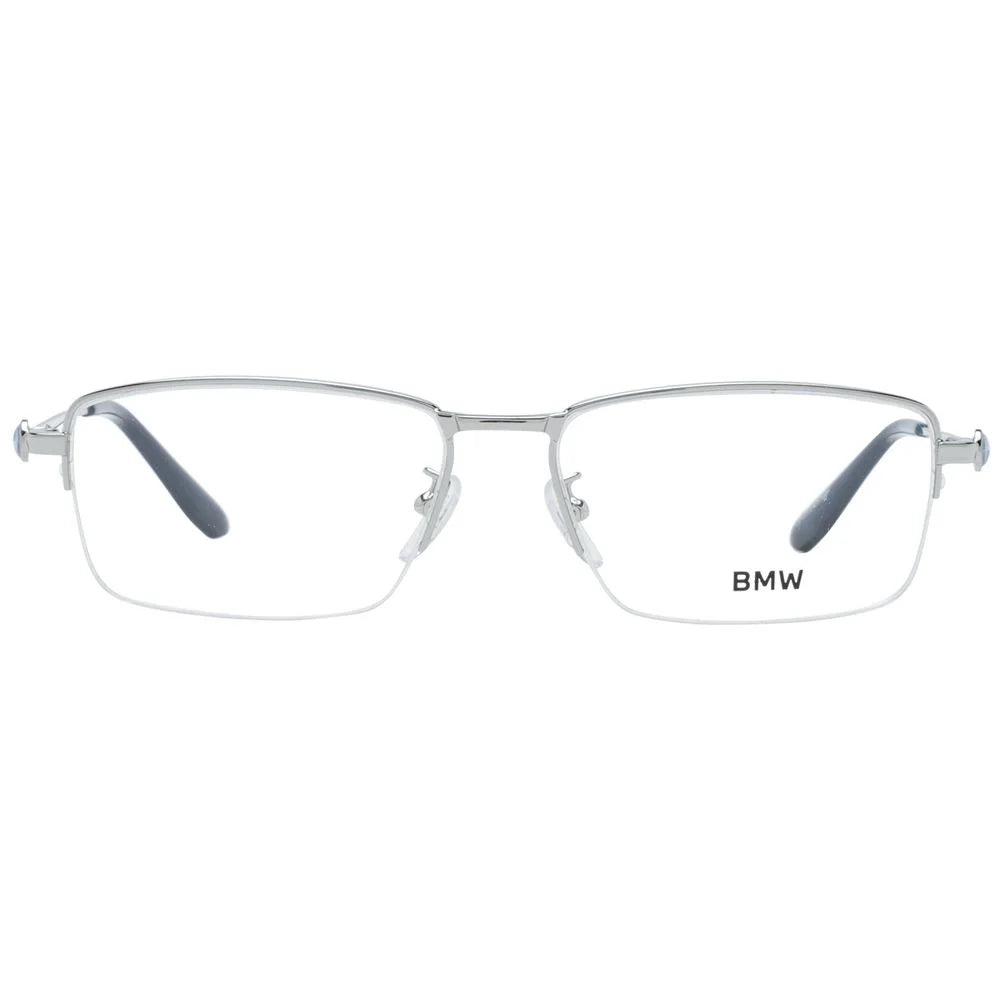 BMW Silver Men Glasses Frame - Eyeglasses