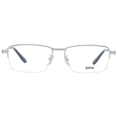 BMW Silver Men Glasses Frame - Eyeglasses