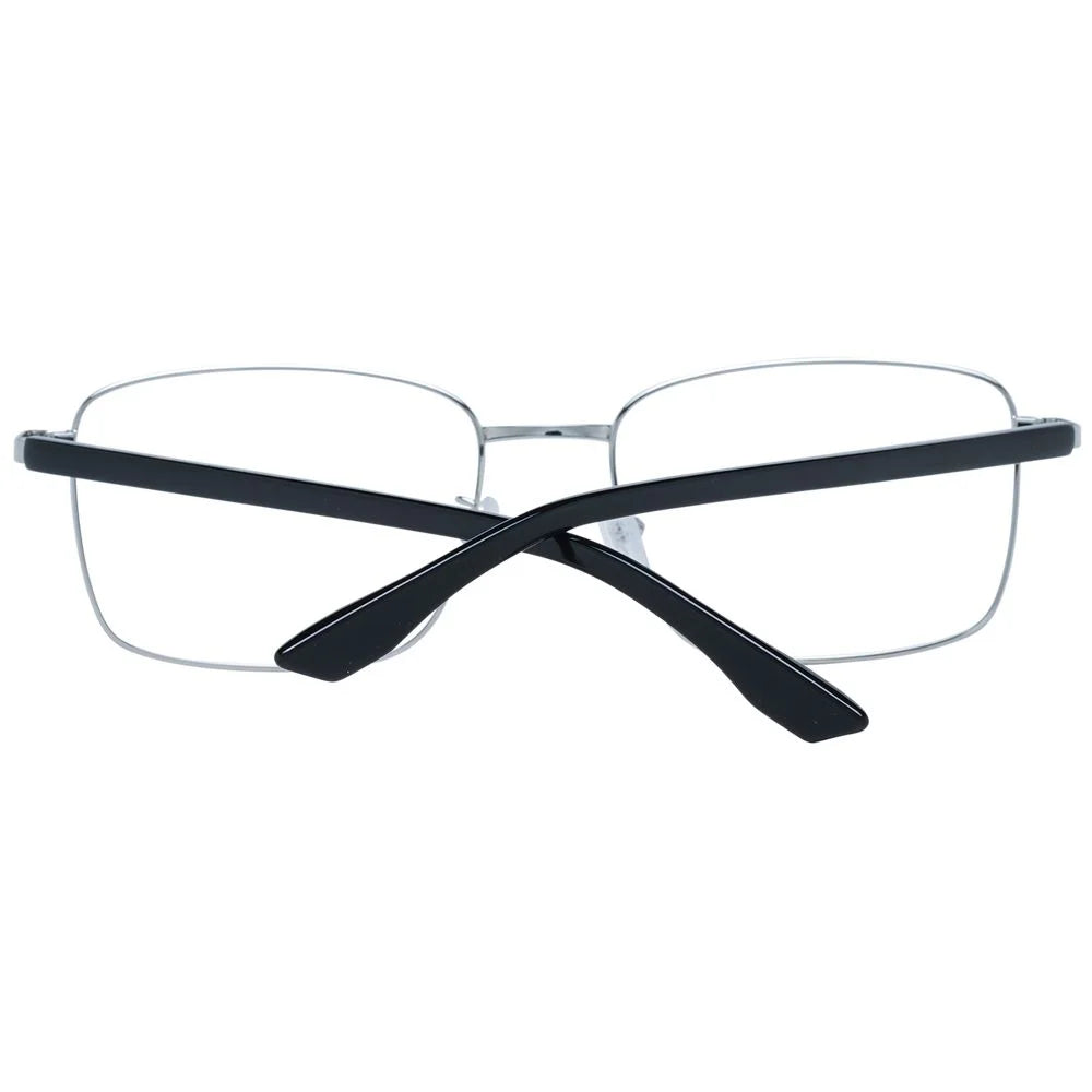 BMW Silver Men Glasses Frame - Eyeglasses