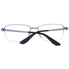 BMW Silver Men Glasses Frame - Eyeglasses