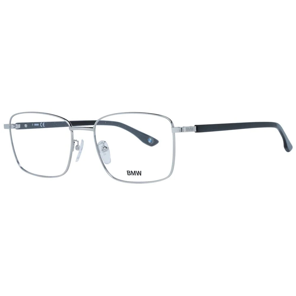 BMW Silver Men Glasses Frame - Eyeglasses
