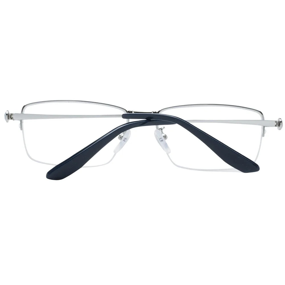 BMW Silver Men Glasses Frame - Eyeglasses