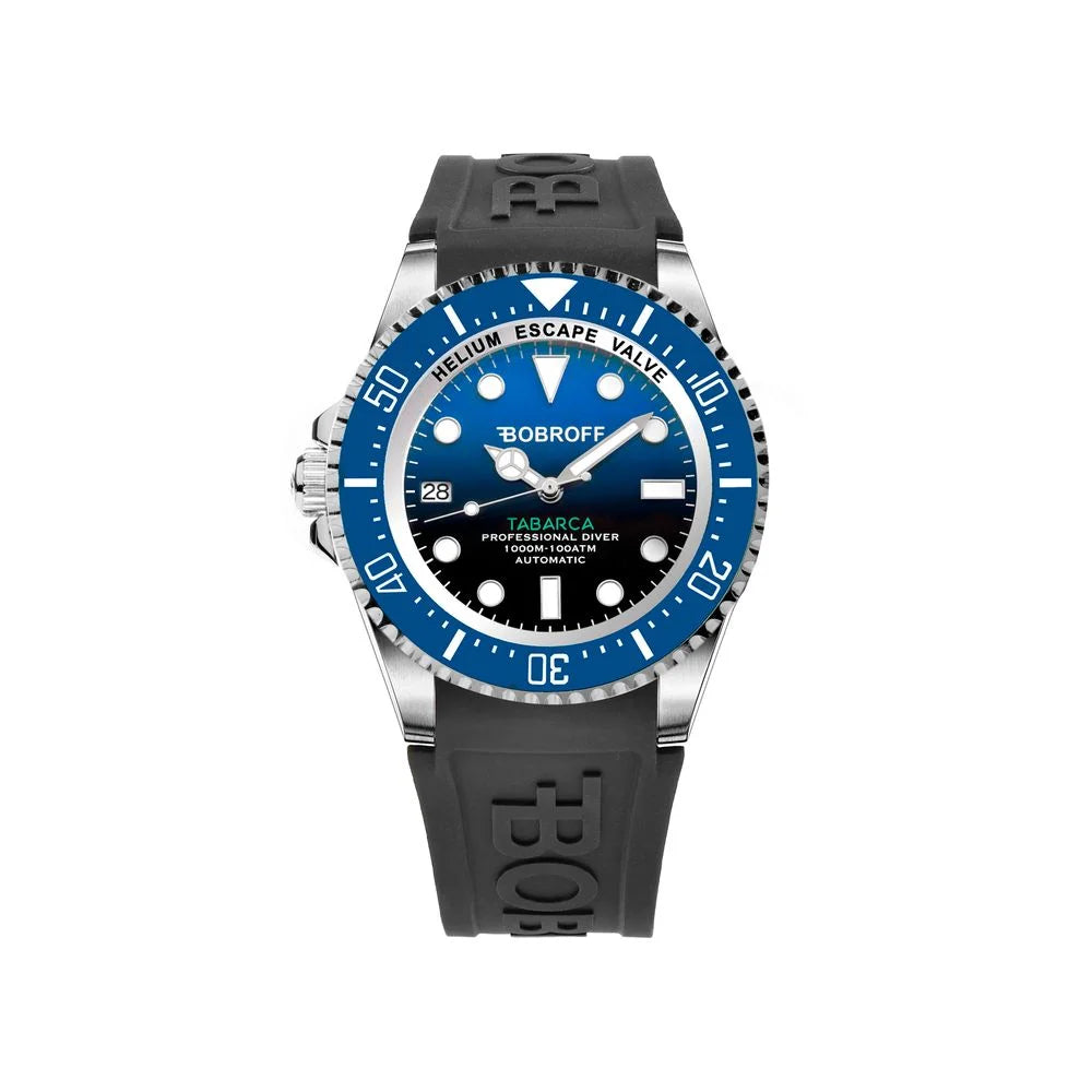 Bobroff Black Rubber Watch - Watches