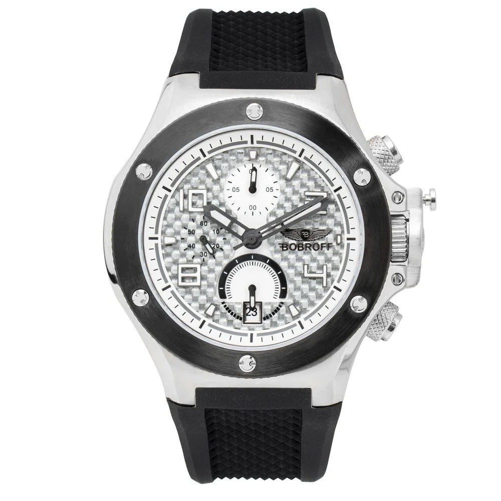 Bobroff Black Rubber Watch - Watches