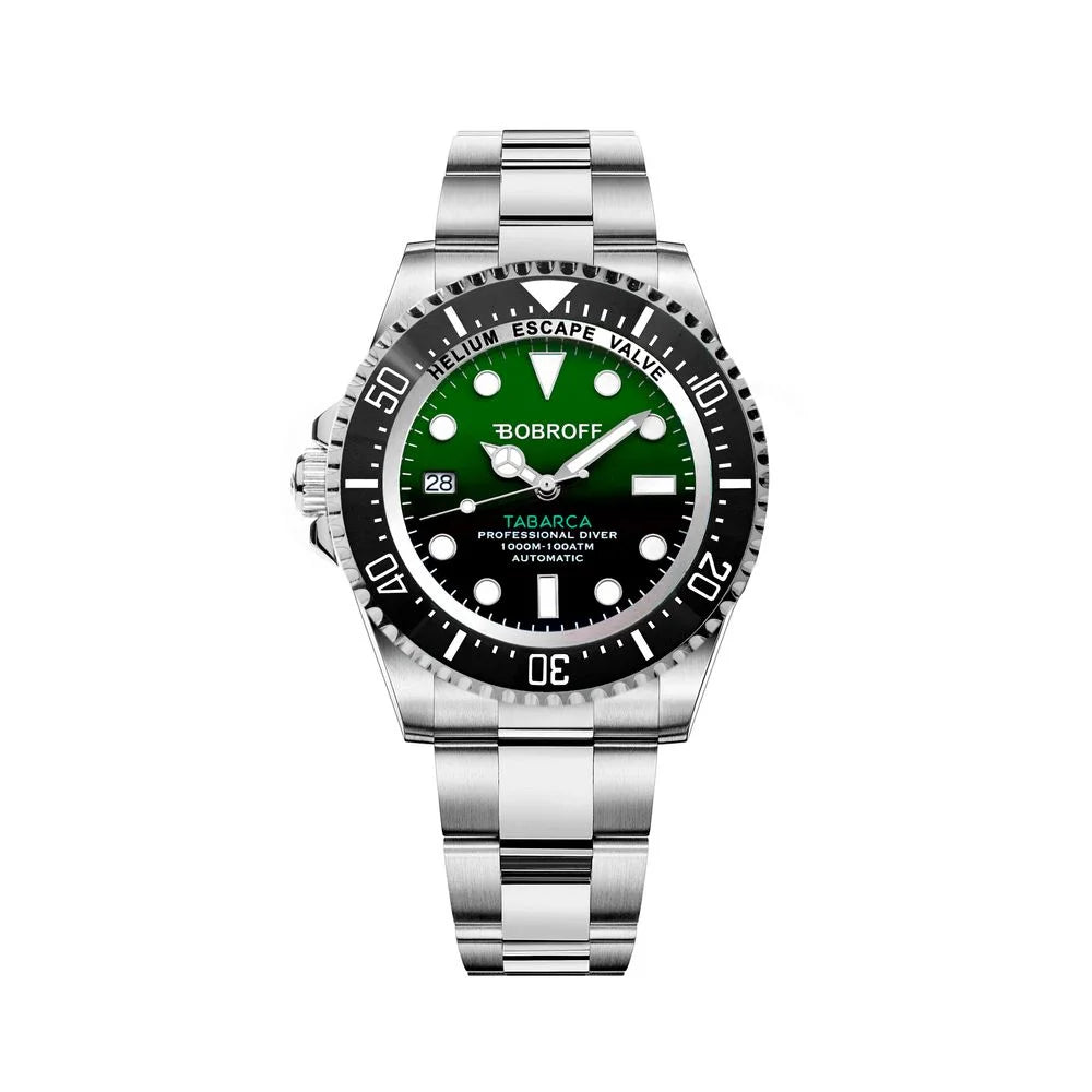 Orologio Sportivo in Acciaio Inox Argentato Bobroff