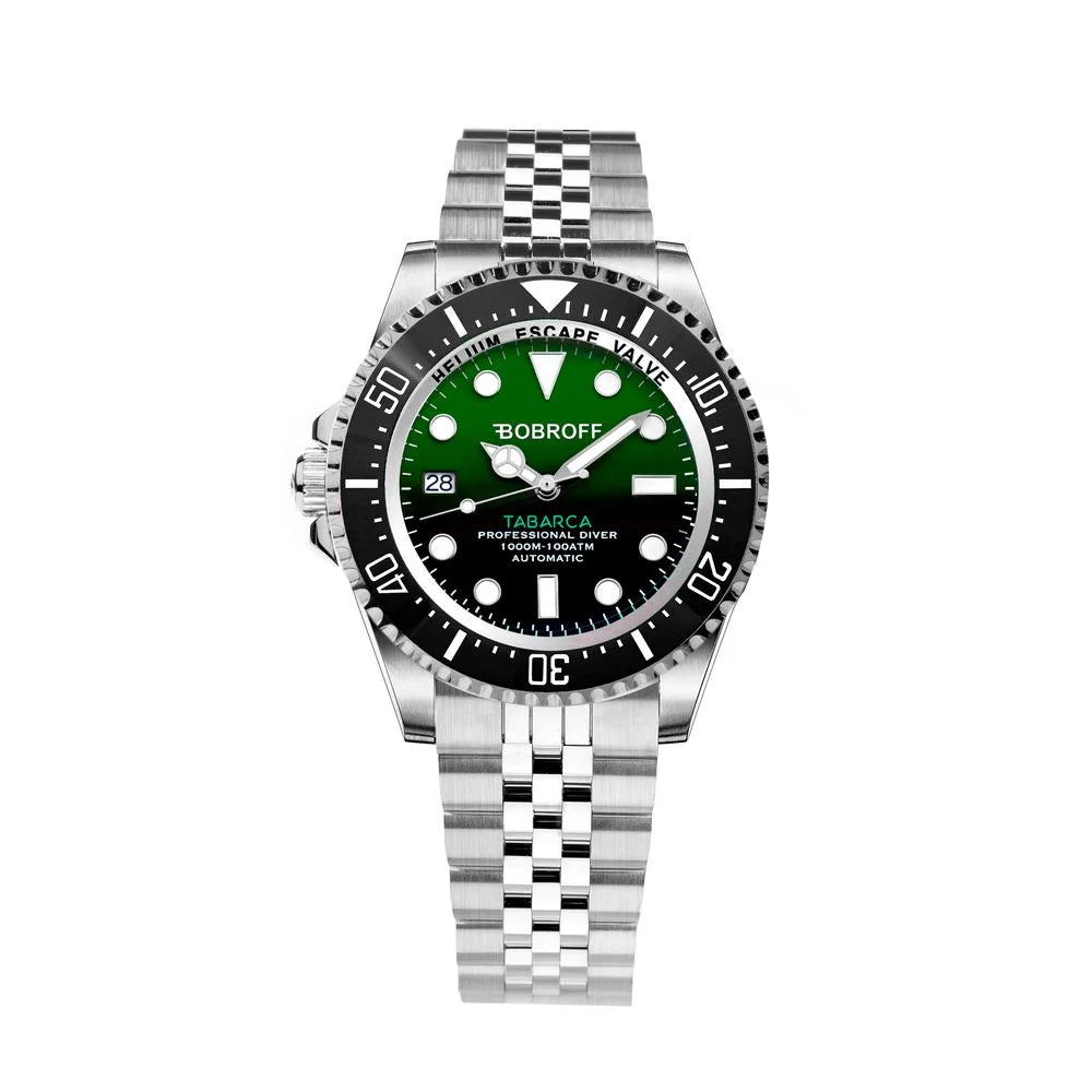 Orologio Sportivo in Acciaio Inox Argentato Bobroff
