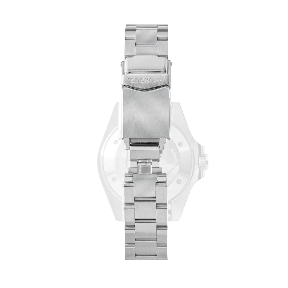 Bobroff Silver Stainless Steel Watch - Watches