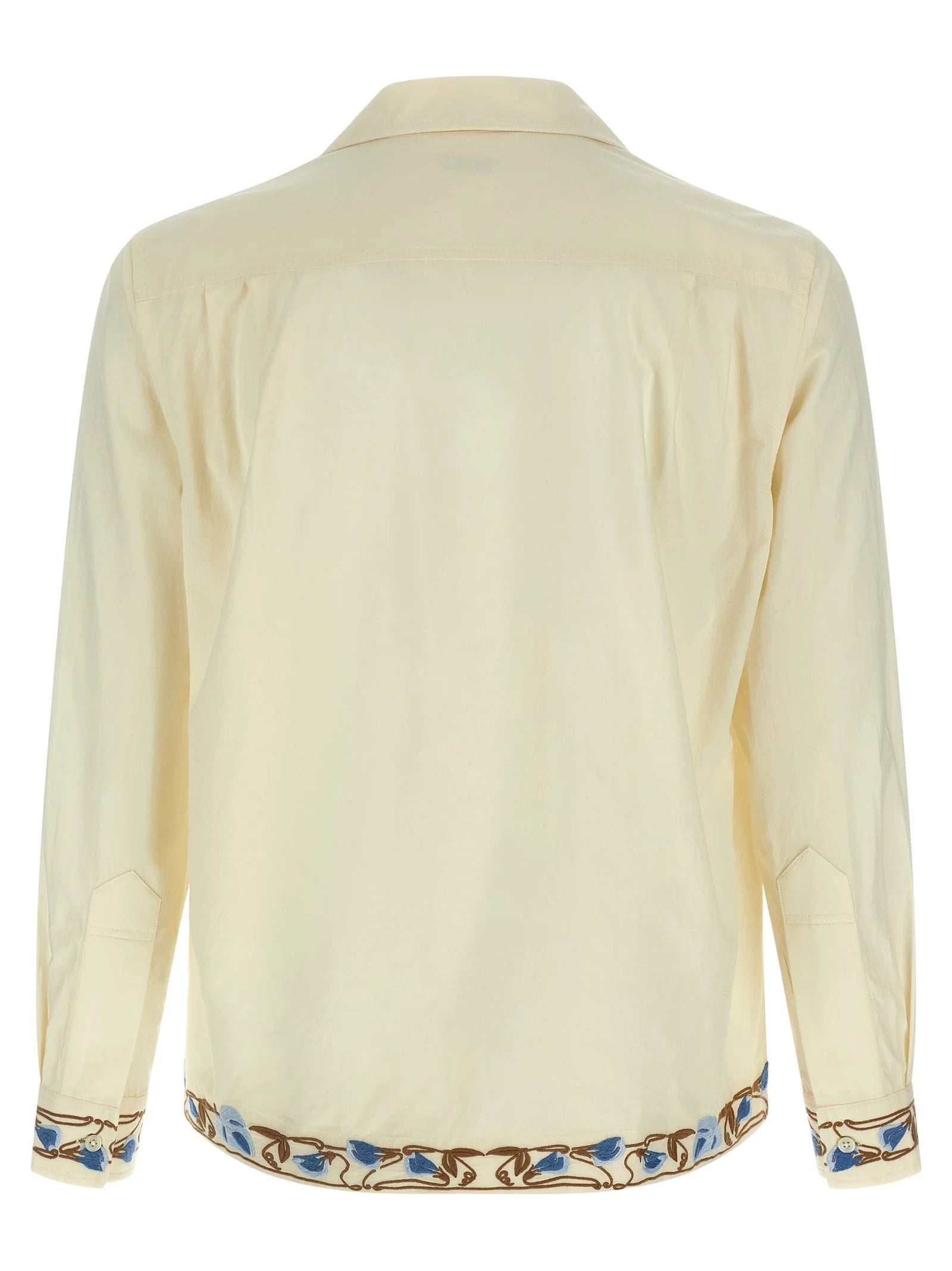 BODE Beige Cotton Blouse