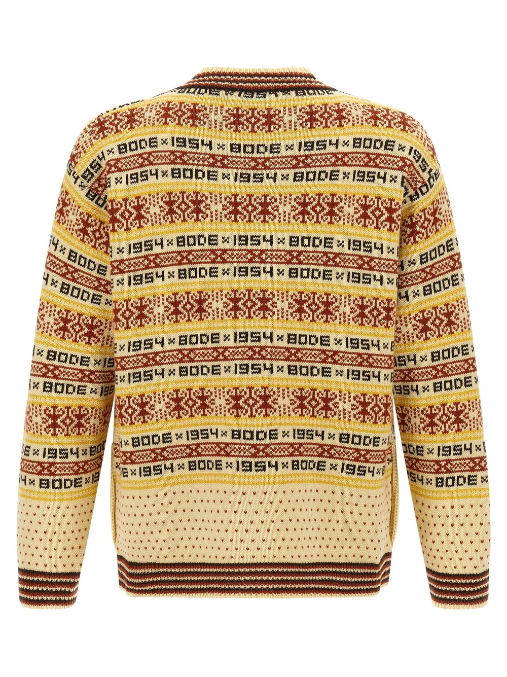 BODE Multicolor Wool Cardigan