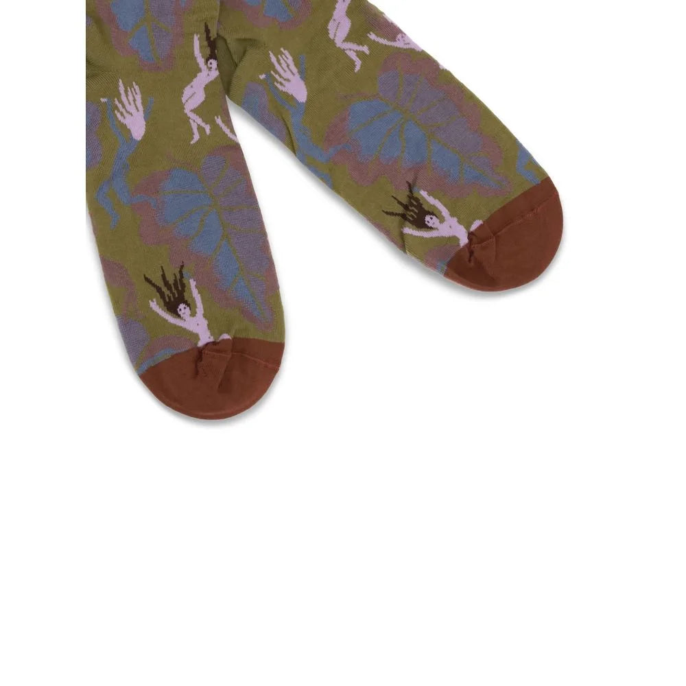 Bonne Maison Absinthe Spirits Socks - Crew Socks