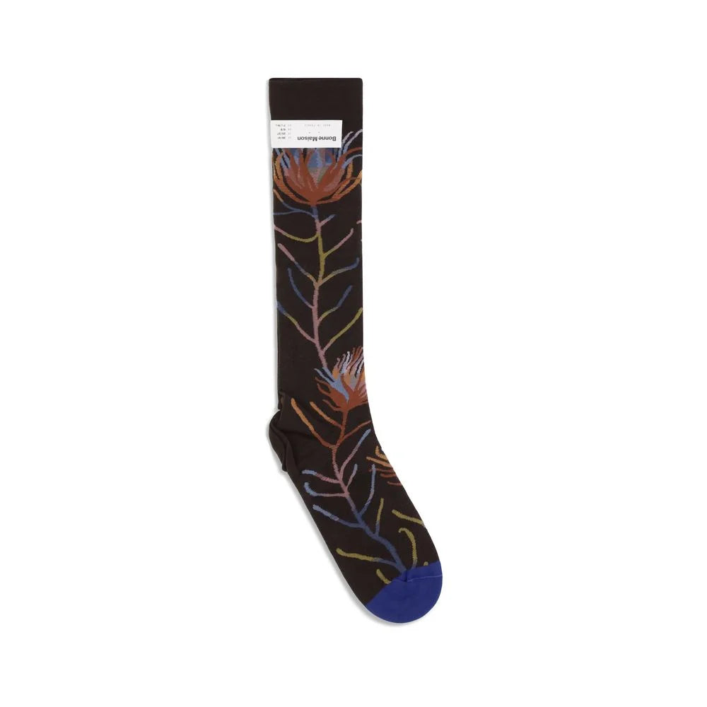 Bonne Maison Nature-inspired pattern Socks - Knee Socks