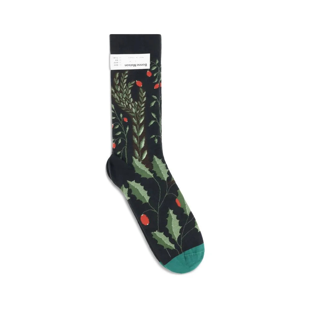Bonne Maison Nature-inspired Socks - Crew Socks