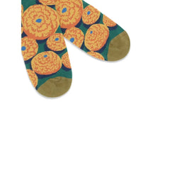 Bonne Maison Nature-print Socks - Crew Socks