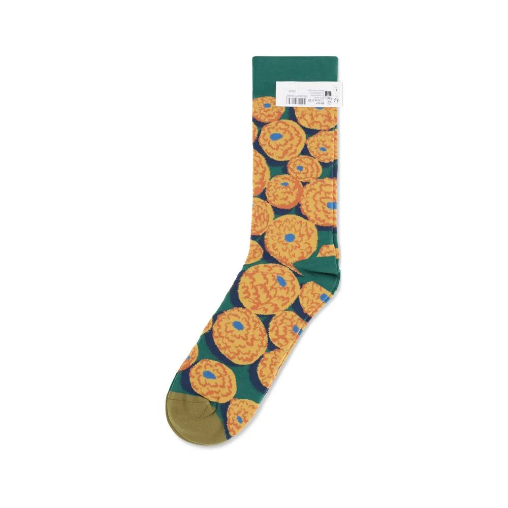 Bonne Maison Nature-print Socks - Crew Socks